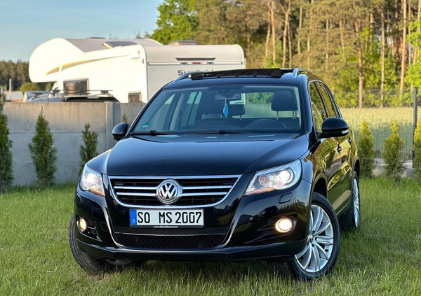 Volkswagen Tiguan cena 39900 przebieg: 219000, rok produkcji 2009 z Mrągowo małe 742